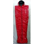 New wet look shiny PU vinyl lacquer nylon mummy sleeping bag S - 5XL